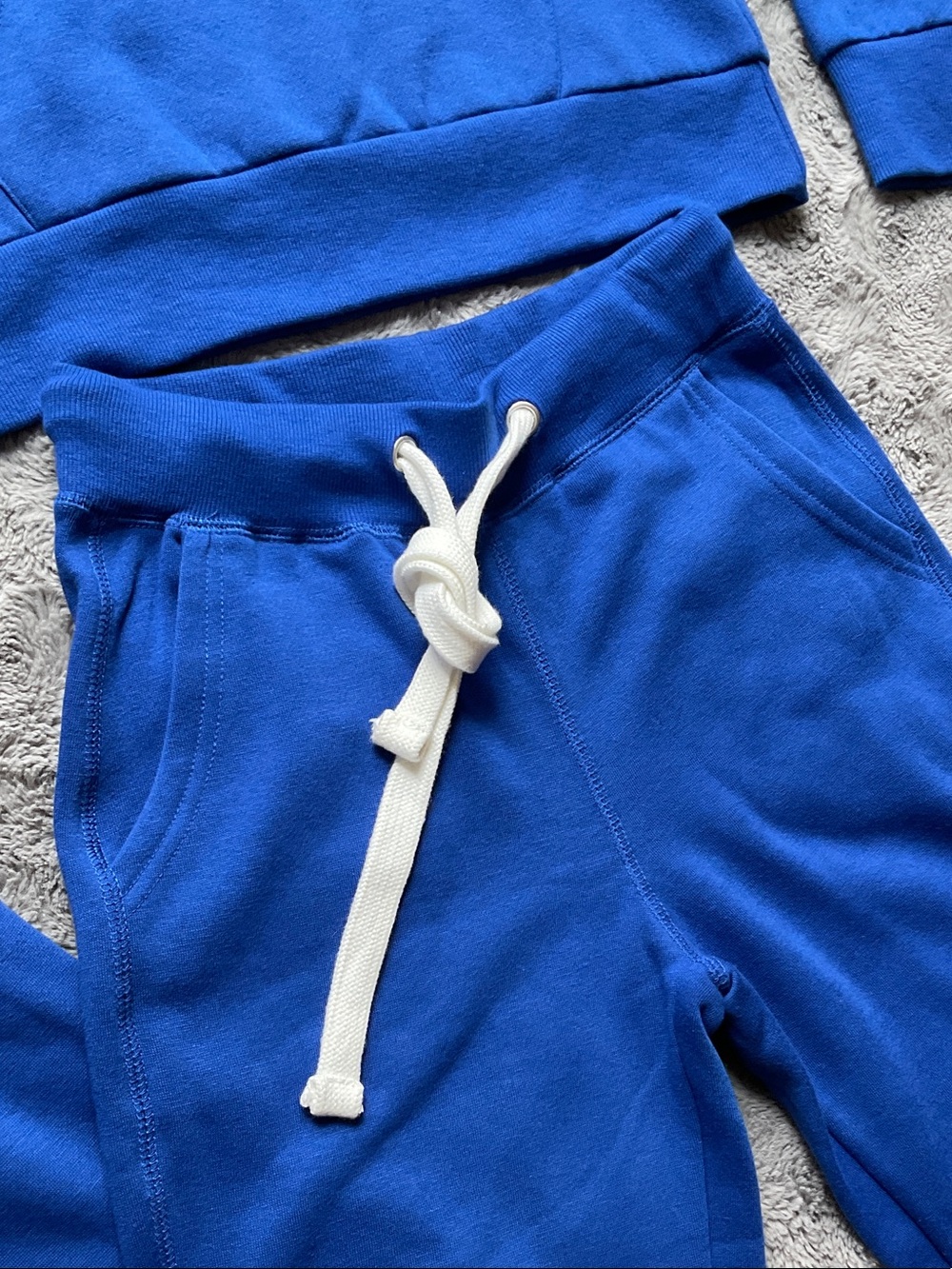 Kids Blue Hoodie & Jogger Set - Cozy Activewear - Picture 2 of 6